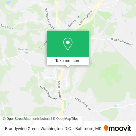 Brandywine Green map