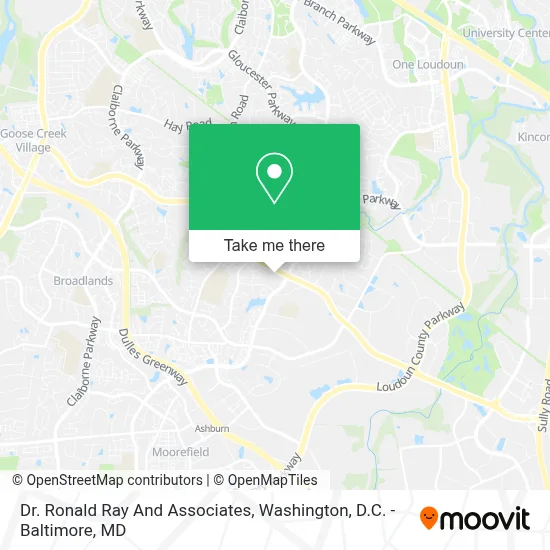 Dr. Ronald Ray And Associates map