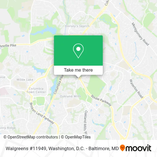 Walgreens #11949 map