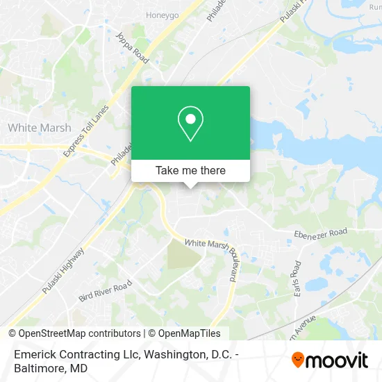 Emerick Contracting Llc map