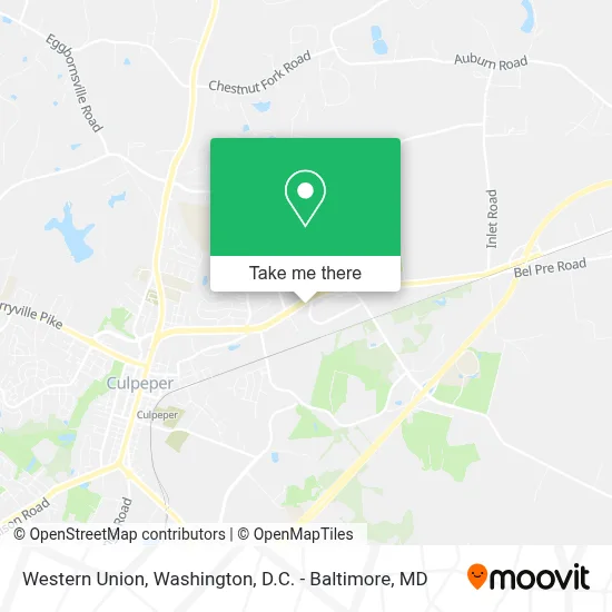 Western Union map