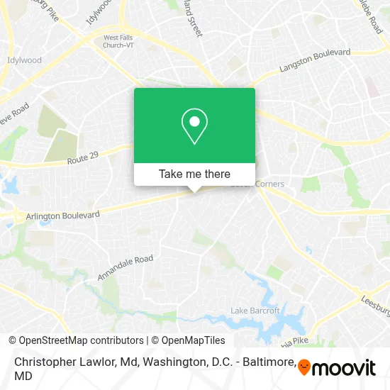 Christopher Lawlor, Md map