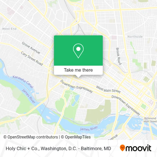 Holy Chic + Co. map