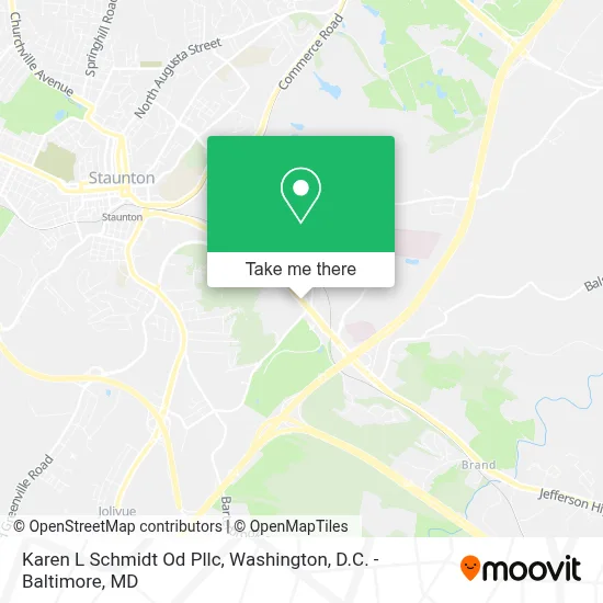 Karen L Schmidt Od Pllc map