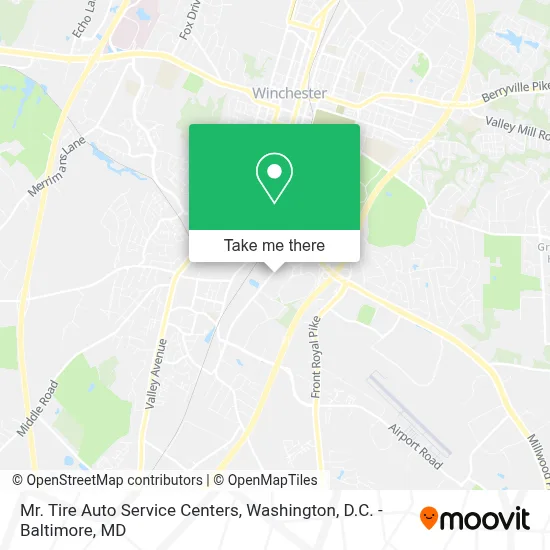 Mr. Tire Auto Service Centers map