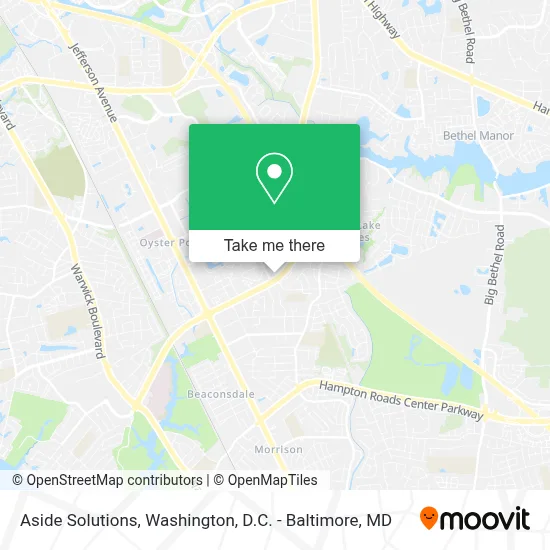 Aside Solutions map