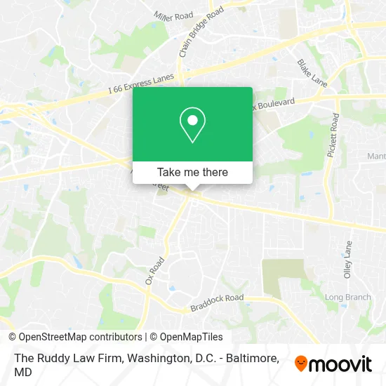 The Ruddy Law Firm map
