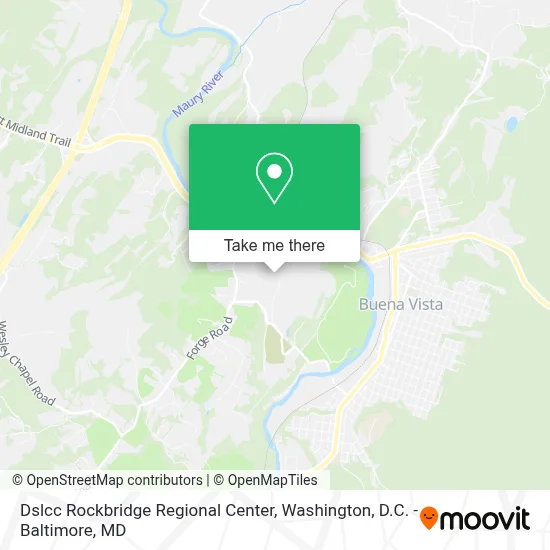 Dslcc Rockbridge Regional Center map