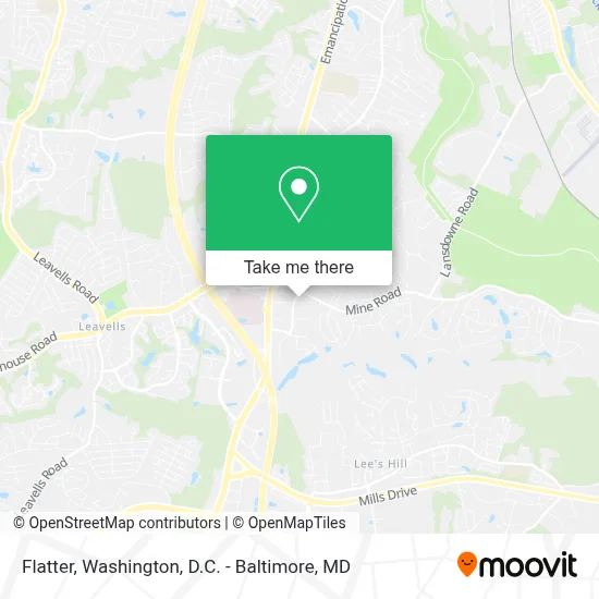 Flatter map