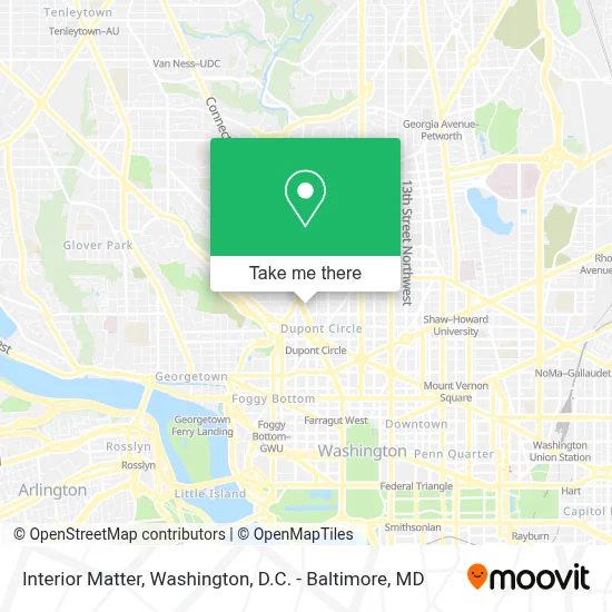 Interior Matter map