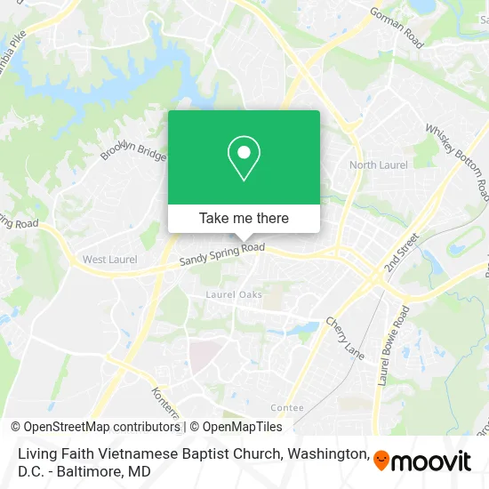 Living Faith Vietnamese Baptist Church map