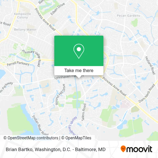 Brian Bartko map