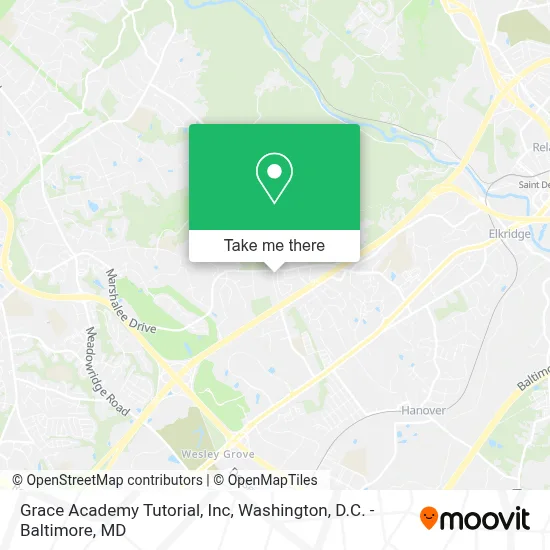 Grace Academy Tutorial, Inc map