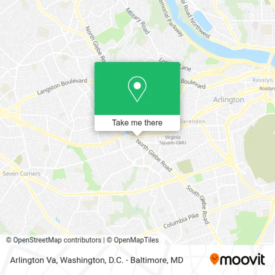 Arlington Va map