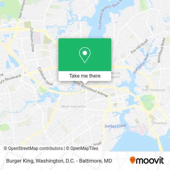 Burger King map