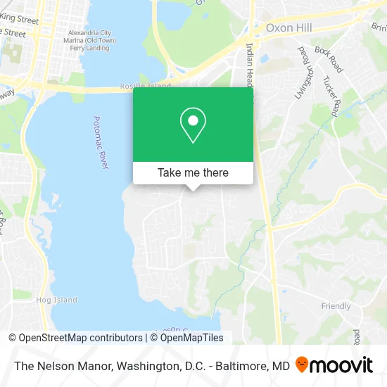 The Nelson Manor map