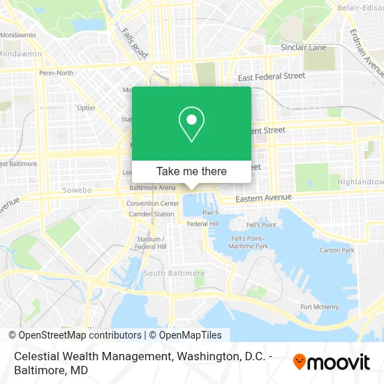 Celestial Wealth Management map