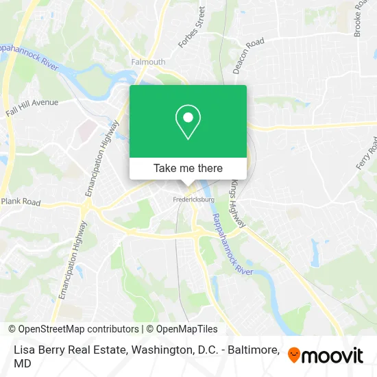Lisa Berry Real Estate map