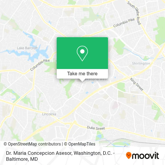Dr. Maria Concepcion Asesor map