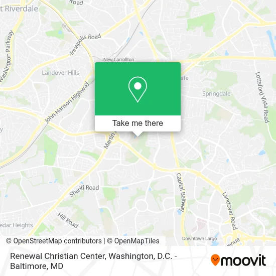 Renewal Christian Center map