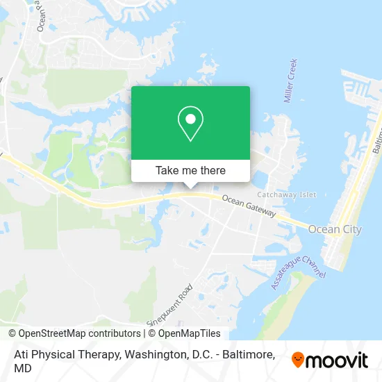 Ati Physical Therapy map
