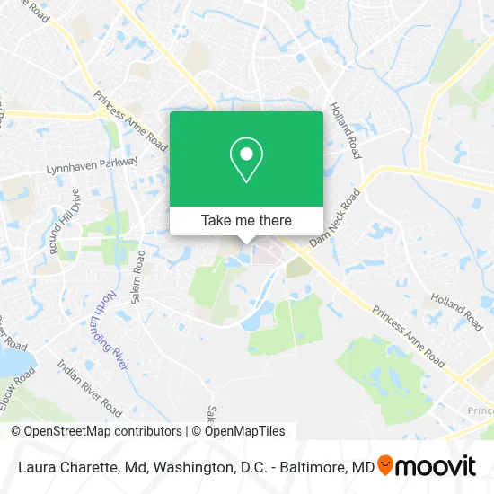 Laura Charette, Md map