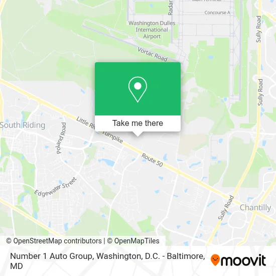 Number 1 Auto Group map
