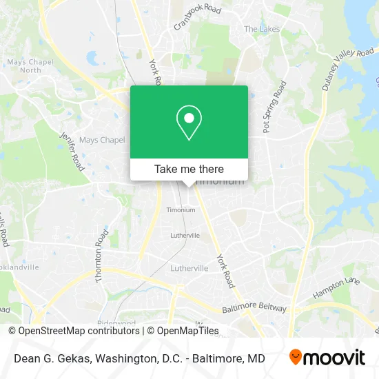 Dean G. Gekas map