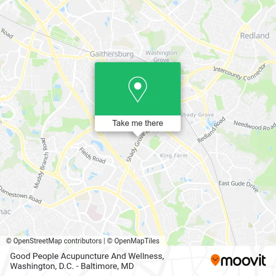 Good People Acupuncture And Wellness map