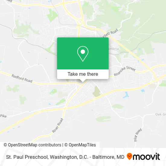 St. Paul Preschool map