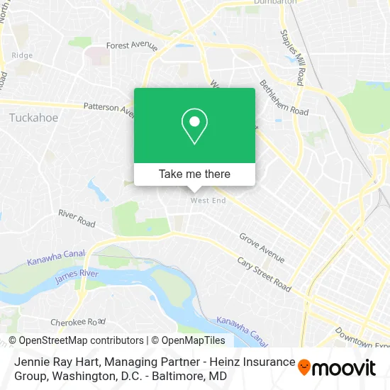 Jennie Ray Hart, Managing Partner - Heinz Insurance Group map