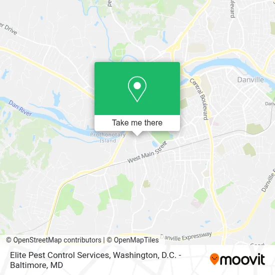 Elite Pest Control Services map