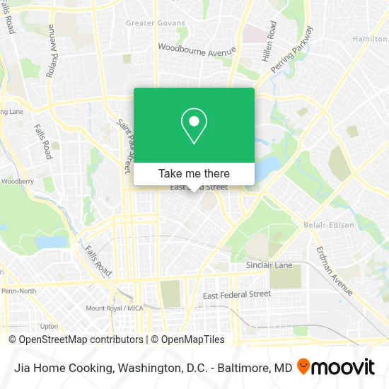 Jia Home Cooking map