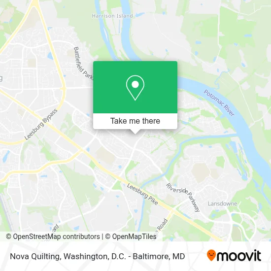 Nova Quilting map