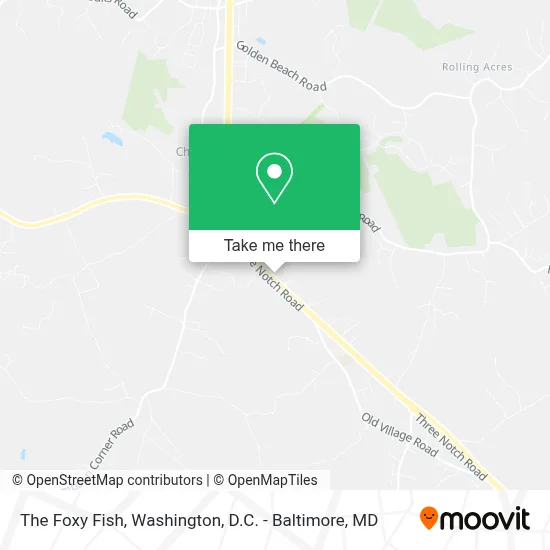 The Foxy Fish map