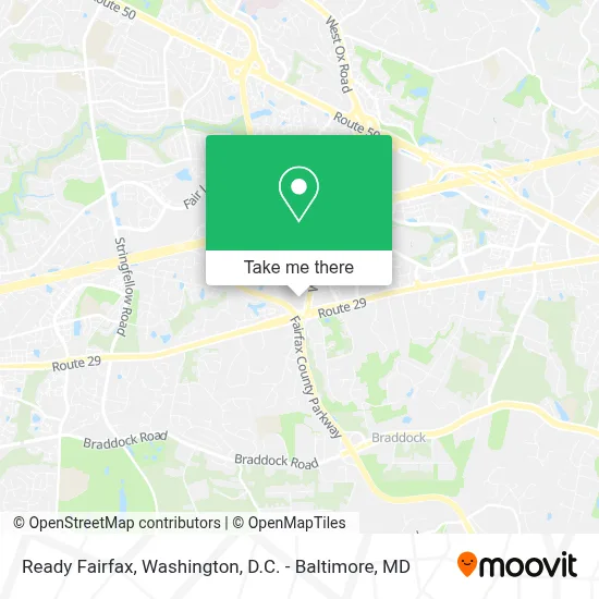 Ready Fairfax map