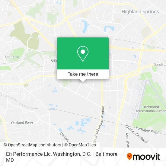 Efi Performance Llc map