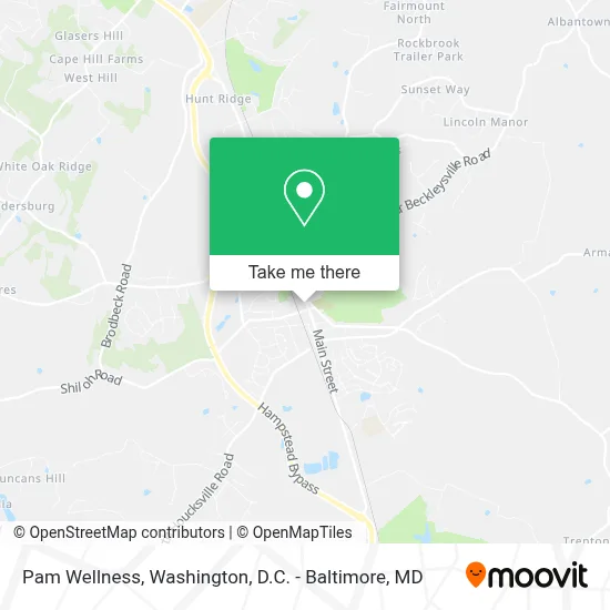 Pam Wellness map