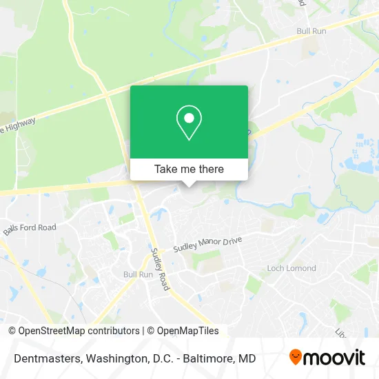 Dentmasters map