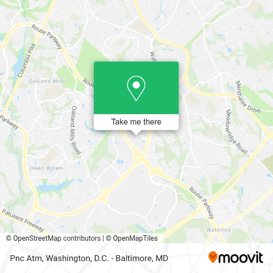 Pnc Atm map