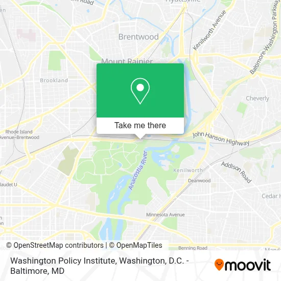 Washington Policy Institute map