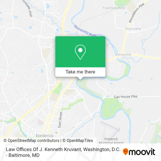 Law Offices Of J. Kenneth Kruvant map