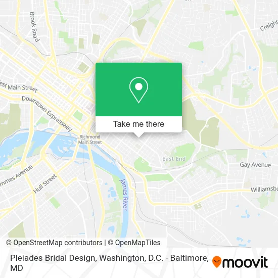 Pleiades Bridal Design map