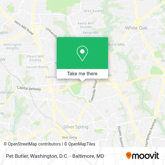 Pet Butler map