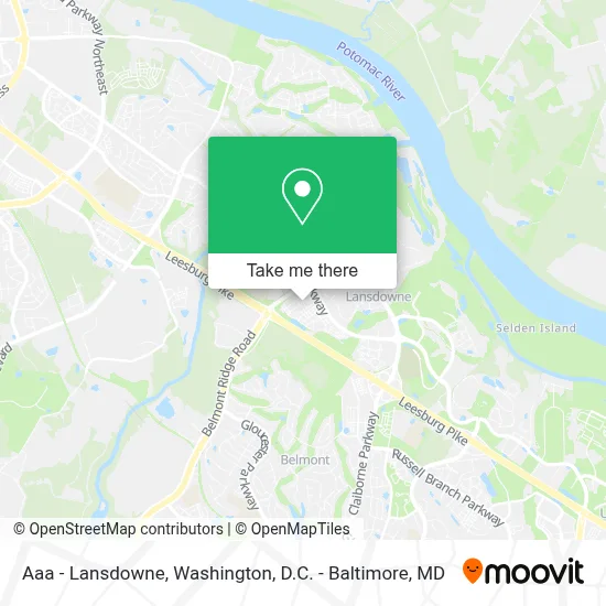 Aaa - Lansdowne map