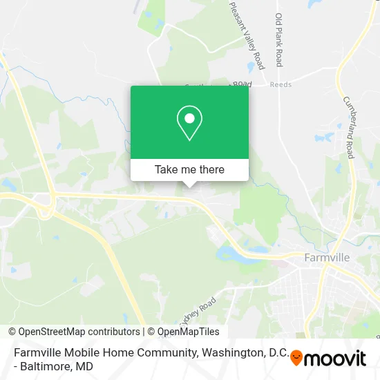 Farmville Mobile Home Community map