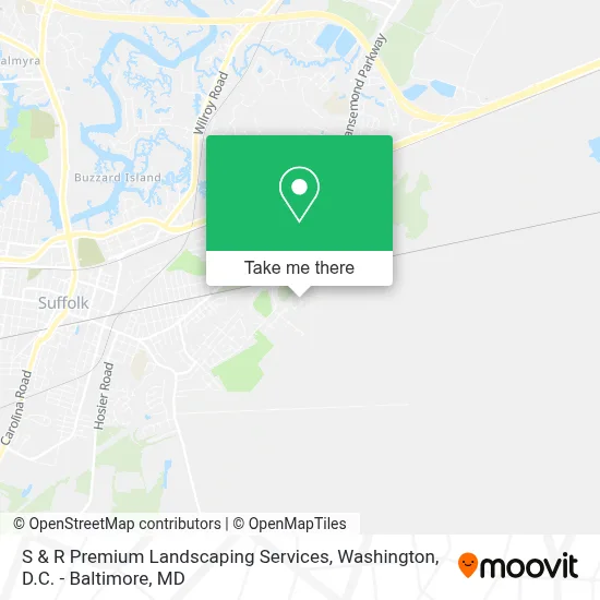 S & R Premium Landscaping Services map