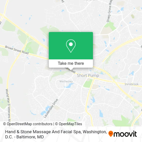 Hand & Stone Massage And Facial Spa map