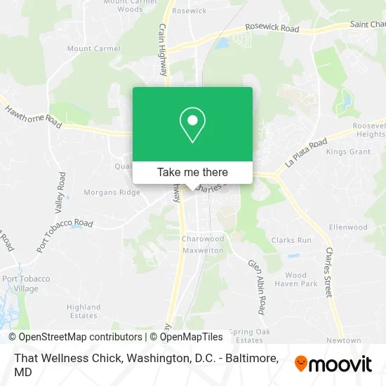 That Wellness Chick map