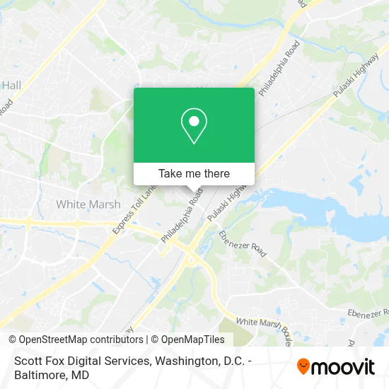 Scott Fox Digital Services map
